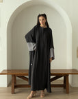 Gleaming Sleeve Abaya