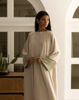 Gleaming Sleeve Abaya