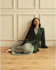 Love Me Knot Abaya - Green
