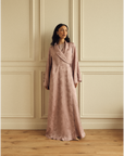 Love Me Knot Abaya - Lilac