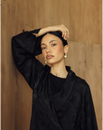 Love Me Knot Abaya - Black