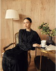 Love Me Knot Abaya - Black