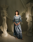 Butterfly Linen Skirt-Set