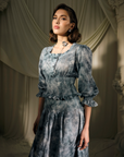 Butterfly Linen Skirt-Set