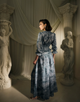 Butterfly Linen Skirt-Set