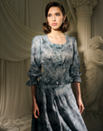 Butterfly Linen Skirt-Set