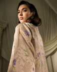 Floral Frill Abaya