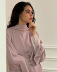 Tulle Crepe Abaya