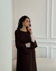 Tulle Crepe Abaya