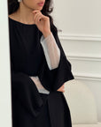 Tulle Crepe Abaya