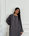 Pearl Crepe Abaya
